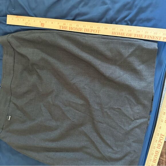 Calvin Klein Gray A-Line Knee-Length Skirt for Work - Picture 8 of 8